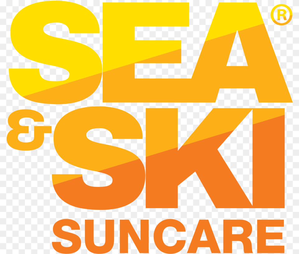 Seaampski Logo Sun And Ski Sunscreen, Text Free Transparent Png