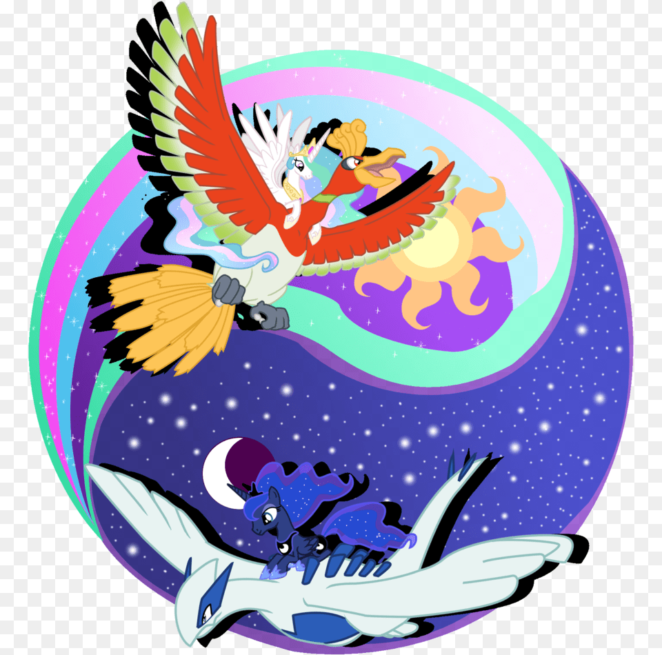 Seaandsunshine Contrast Crossover Female Flying My Little Pony Pokemon Eevee Free Transparent Png