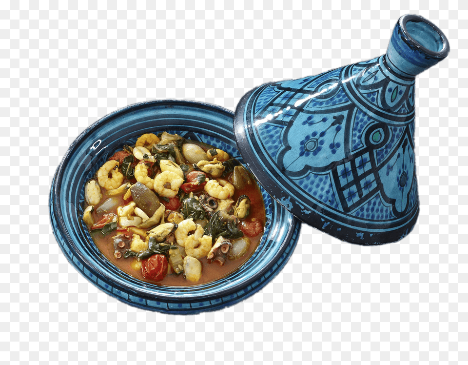 Seafood Tajine, Dish, Food, Food Presentation, Meal Png Image