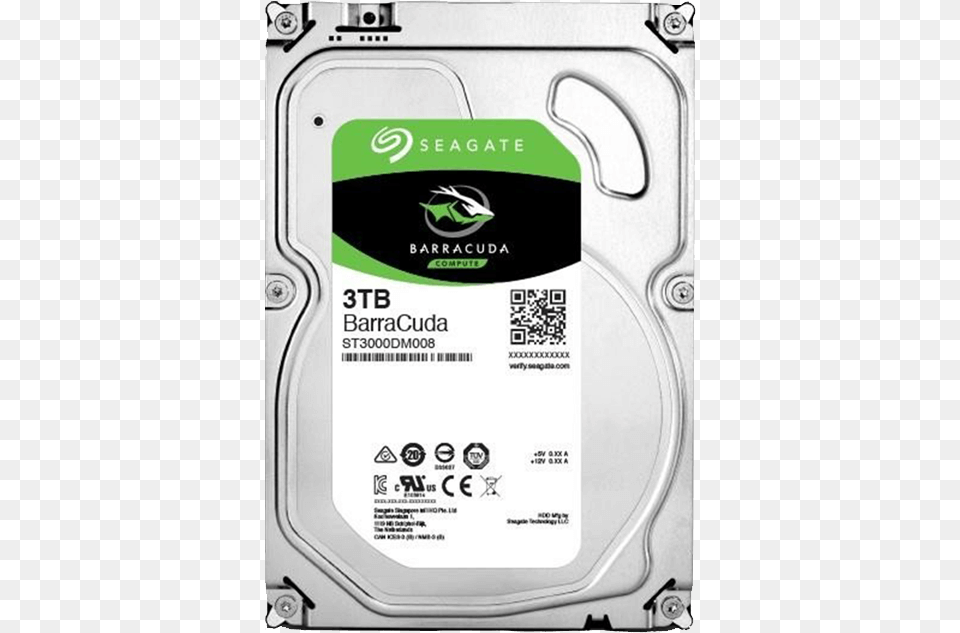 Seagate Barracuda 1 To, Computer, Computer Hardware, Electronics, Hardware Free Transparent Png