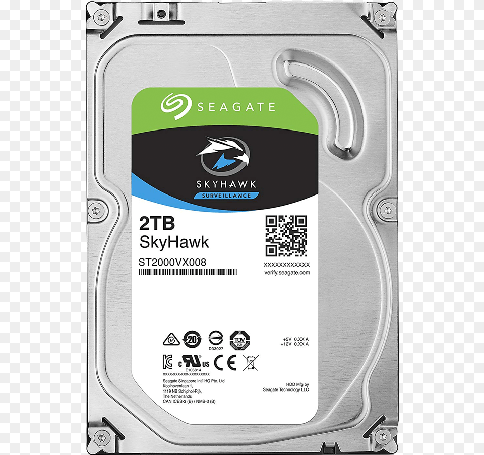 Seagate Ironwolf St2000vn004 Seagate Ironwolf Pro, Computer, Computer Hardware, Electronics, Hardware Free Png