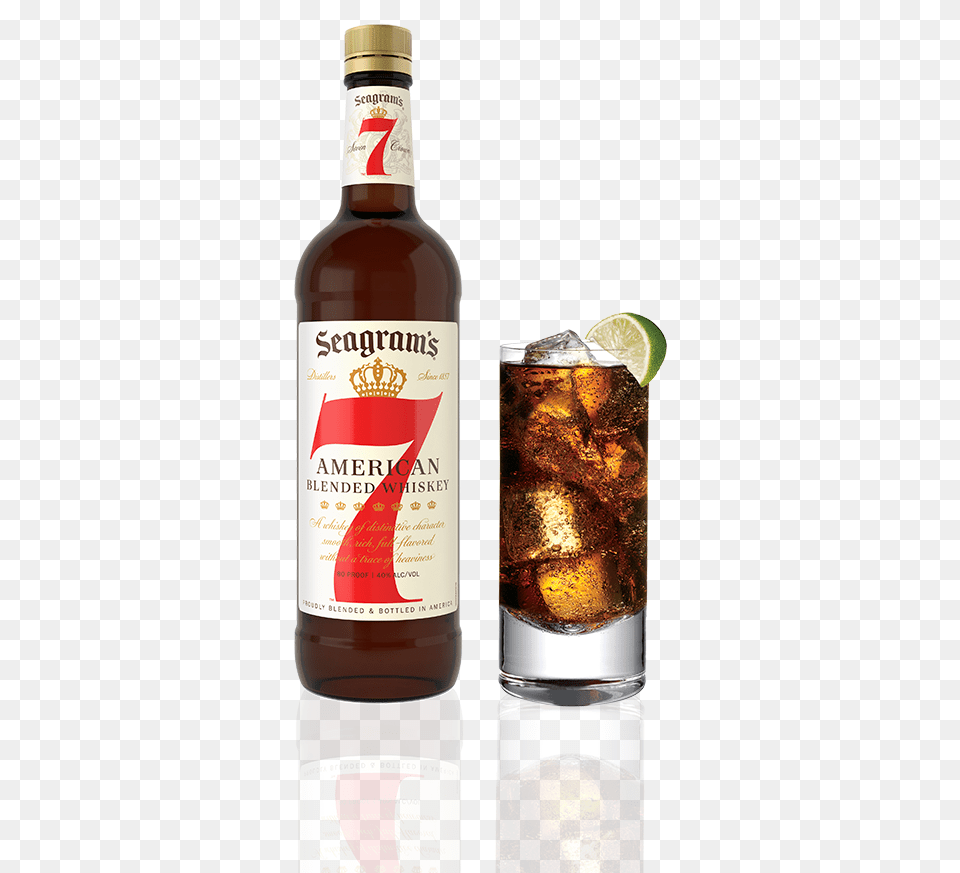 Seagrams, Alcohol, Beer, Beverage, Food Free Png Download