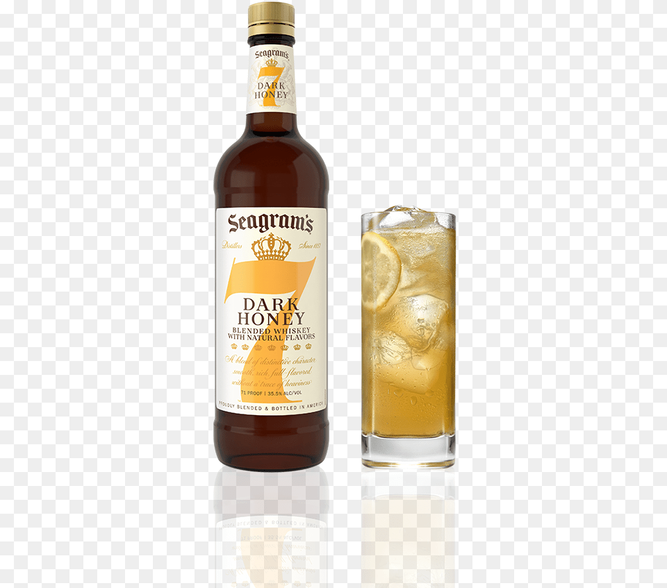 Seagrams Honey, Alcohol, Beer, Beverage, Food Free Transparent Png