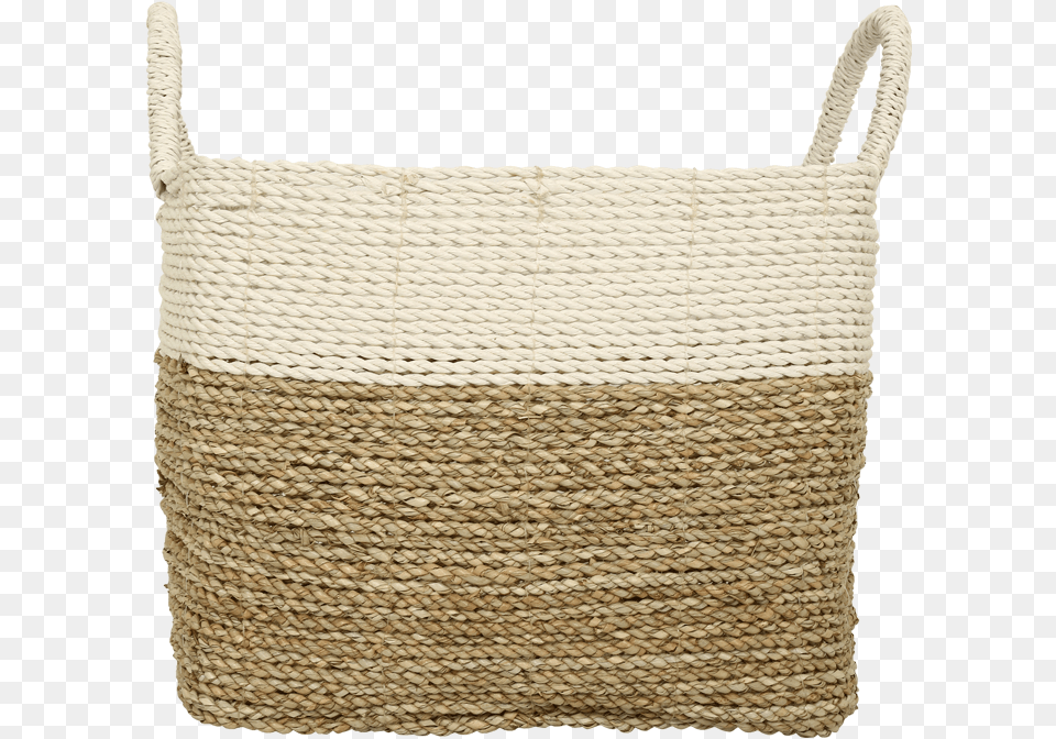 Seagrass Square Basket Large By Stories Wicker, Accessories, Bag, Handbag, Woven Free Transparent Png