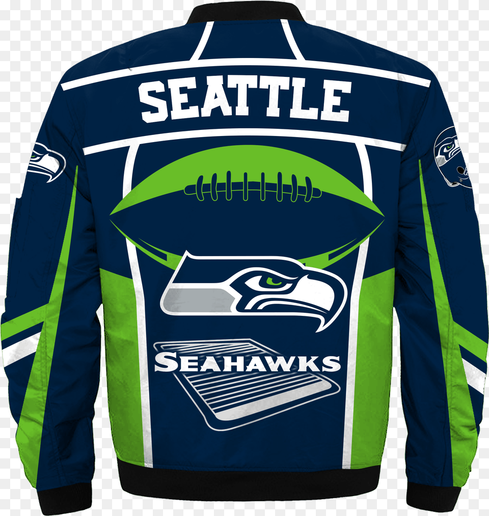 Seahawk, Clothing, Coat, Jacket, Shirt Png