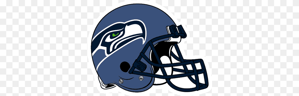 Seahawks Helmet 1 Image Logo Penn State Football Helmet, American Football, Football Helmet, Sport, Person Free Transparent Png