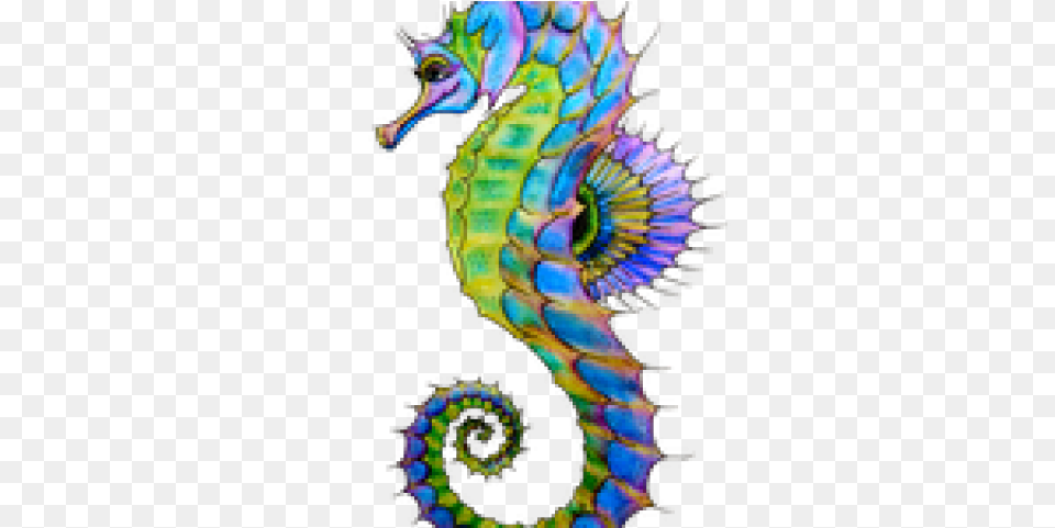 Seahorse Art, Animal, Sea Life, Mammal, Person Free Png