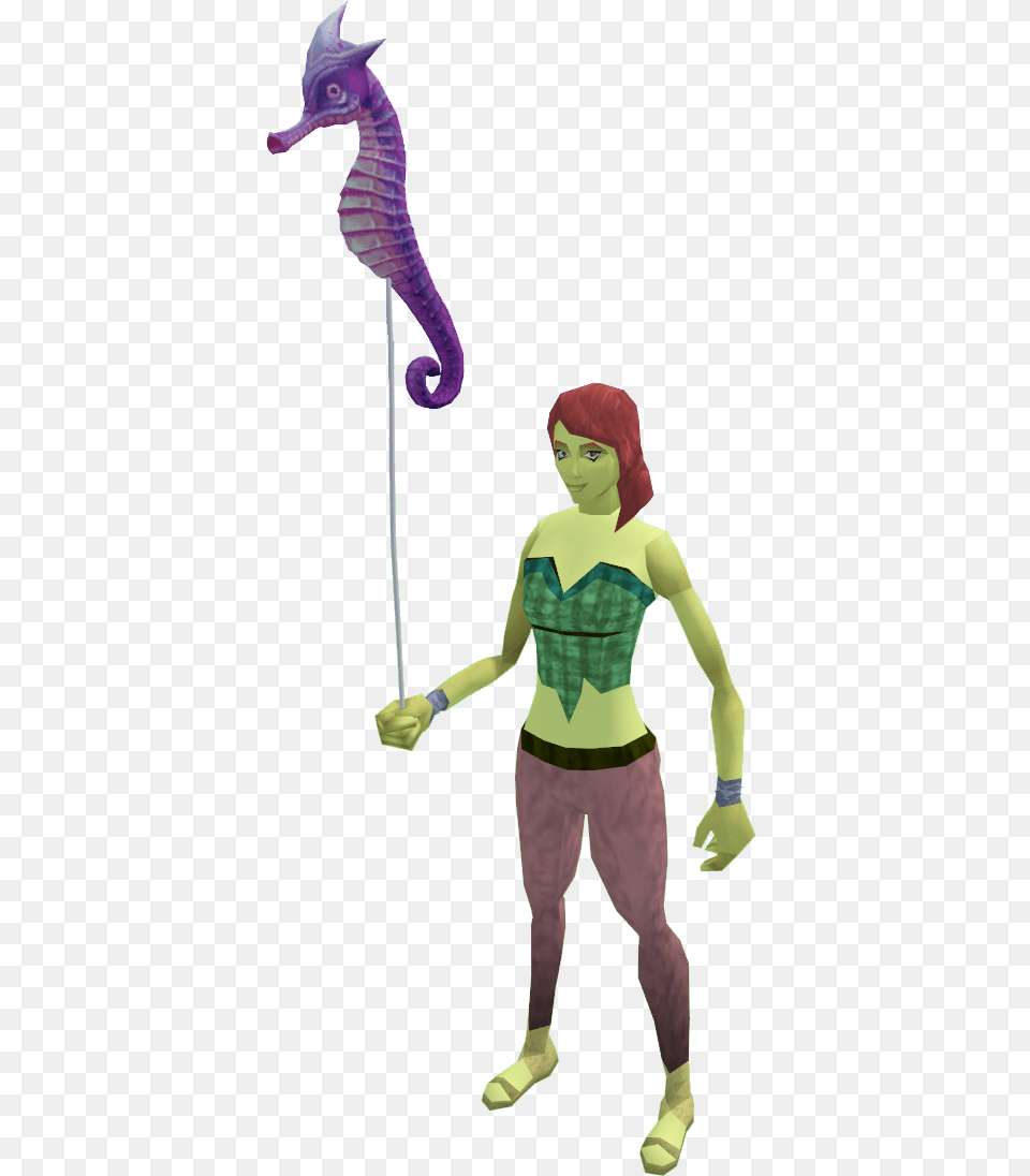 Seahorse Balloon Runescape, Person, Face, Head, Clothing Free Transparent Png