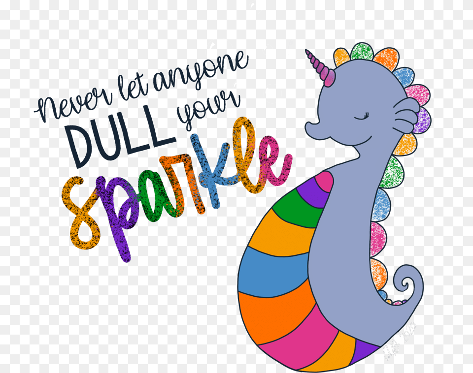 Seahorse Unicorn Illustration, Baby, Person Png Image