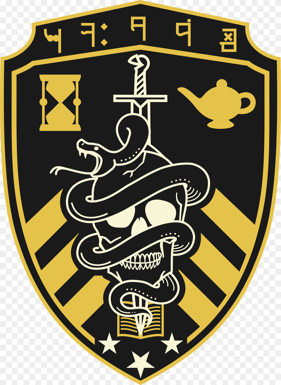 Seal And Serpent Crest 2017 Seal And Serpent, Logo, Armor, Symbol, Badge Free Transparent Png