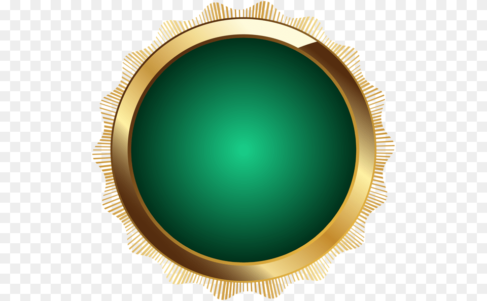 Seal Badge Green Transparent Clip, Oval, Wristwatch, Accessories, Gemstone Free Png