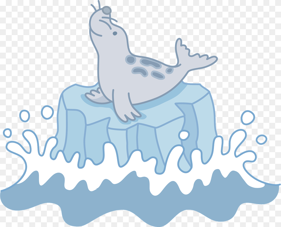 Seal Clipart, Plant, Tree, Ice Png Image