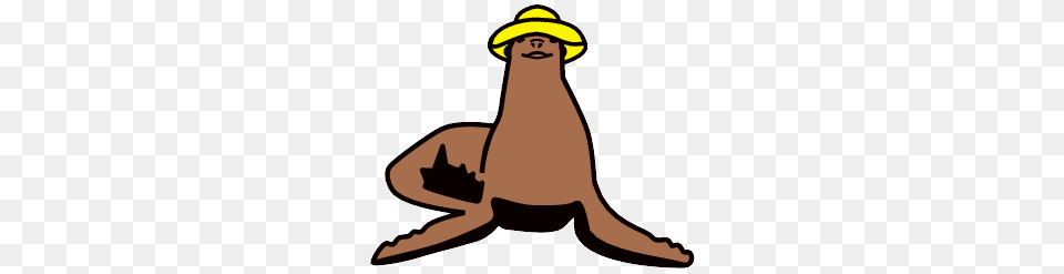 Seal Clipart Sammy, Clothing, Hat, Animal, Mammal Png Image