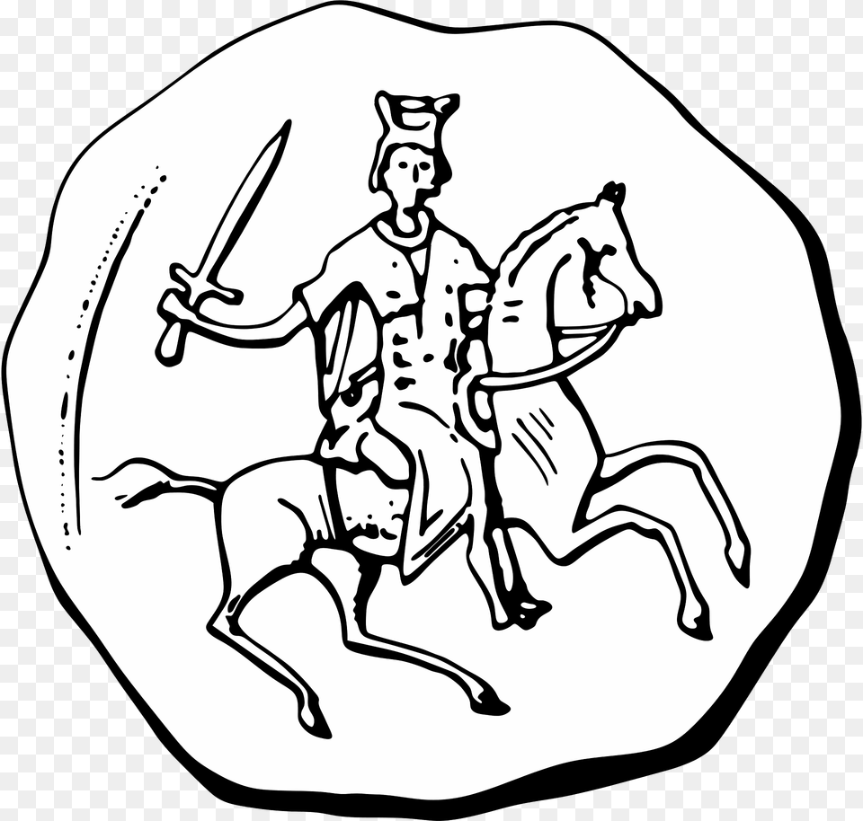 Seal Of Alexander Nevsky 1236 Avers Clipart, People, Person, Face, Head Png Image