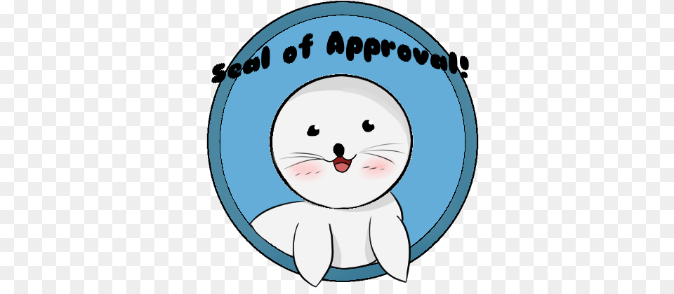 Seal Of Approval By Pupcakepup D4s3egv Clipart Seal Of Approval, Badge, Symbol, Logo, Publication Png