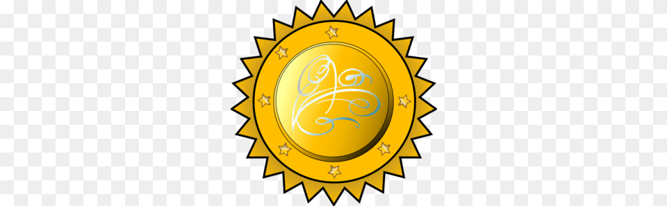 Seal Of Approval Clipart, Gold, Emblem, Symbol, Logo Free Png Download