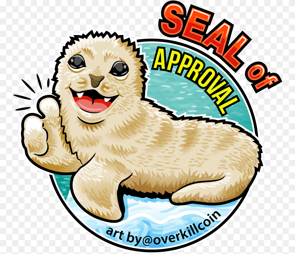 Seal Of Approval In Full Colour Cartoon, Face, Head, Person, Baby Free Transparent Png