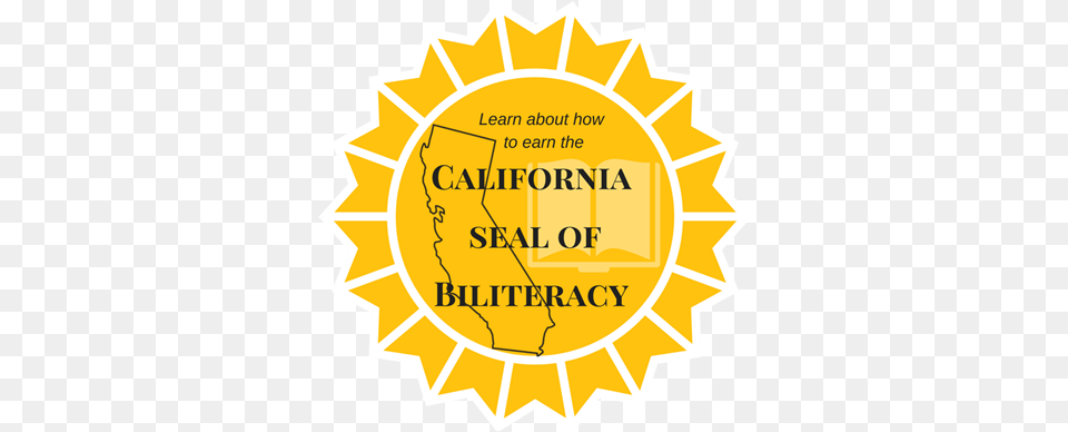 Seal Of Biliteracy California State Seal Of Biliteracy, Gold, First Aid, Logo, Text Free Png