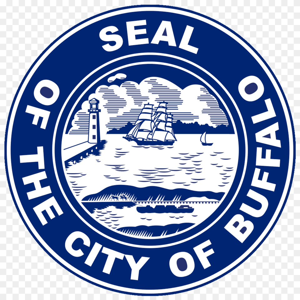 Seal Of Buffalo New York Clipart, Logo, Outdoors, Architecture, Building Png Image