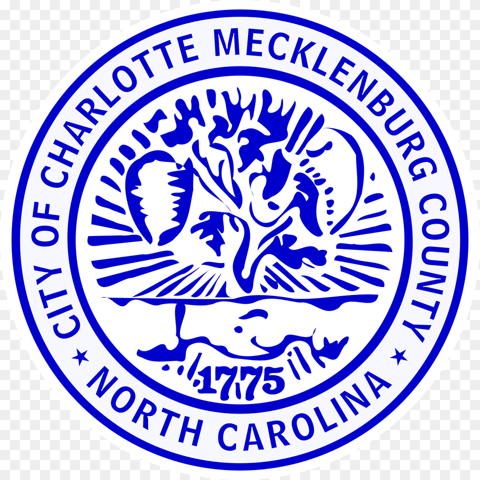 Seal Of Charlotte North Carolina Circle, Logo, Emblem, Symbol, Badge Png