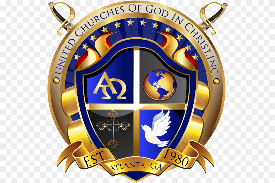 Seal Of Church Of God In Christ, Badge, Logo, Symbol, Armor Free Png Download