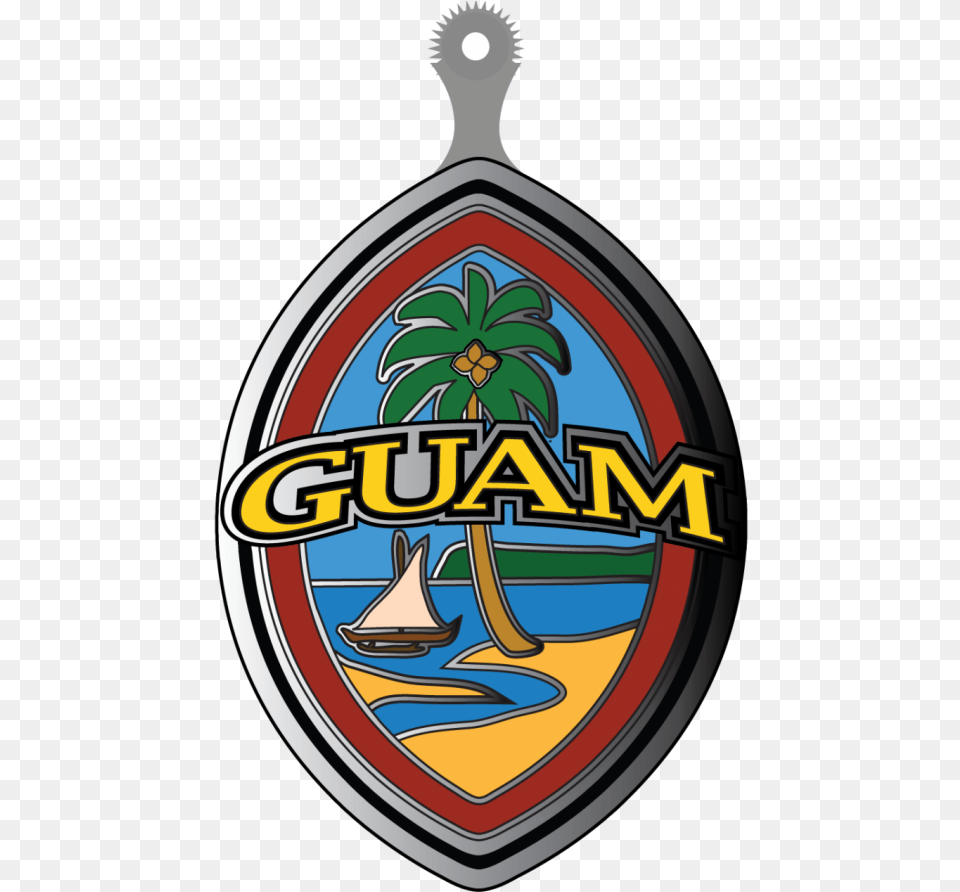 Seal Of Guam, Emblem, Symbol, Badge, Logo Free Transparent Png