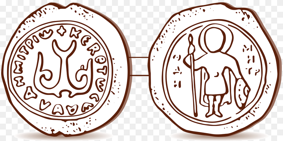 Seal Of Iziaslav I Of Kiev Clipart, Coin, Money Png Image