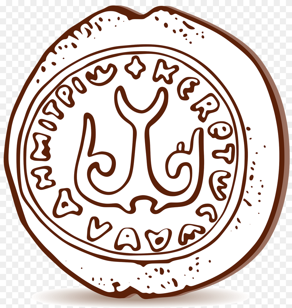 Seal Of Iziaslav I Of Kiev Obverse Clipart, Disk, Text Png