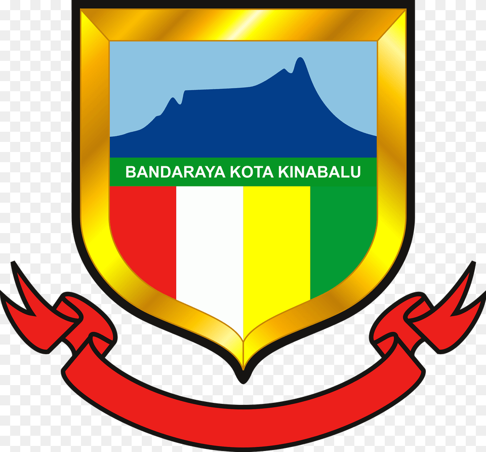 Seal Of Kota Kinabalu Clipart, Emblem, Symbol, Logo, Armor Free Png