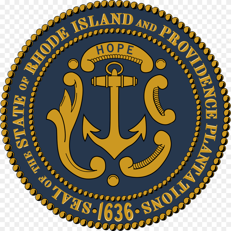 Seal Of Rhode Island Clipart, Electronics, Hardware, Emblem, Symbol Free Png