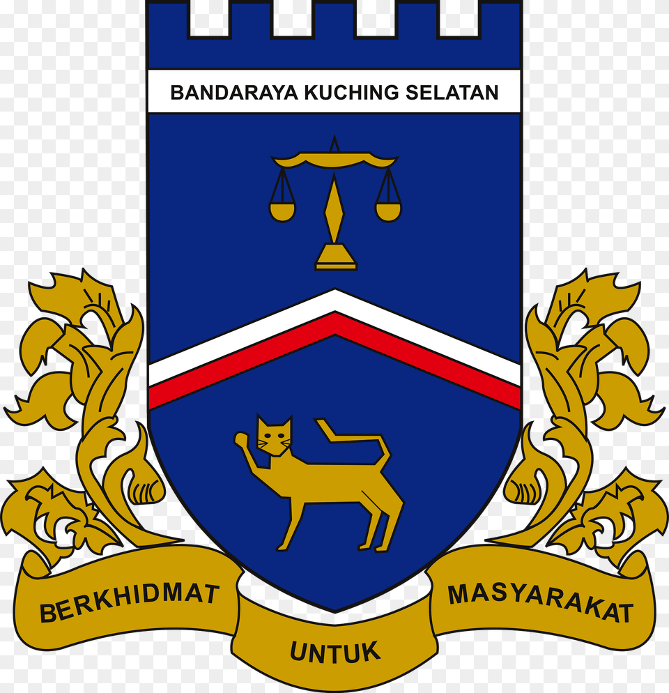Seal Of South Kuching Clipart, Emblem, Symbol, Logo, Armor Png Image