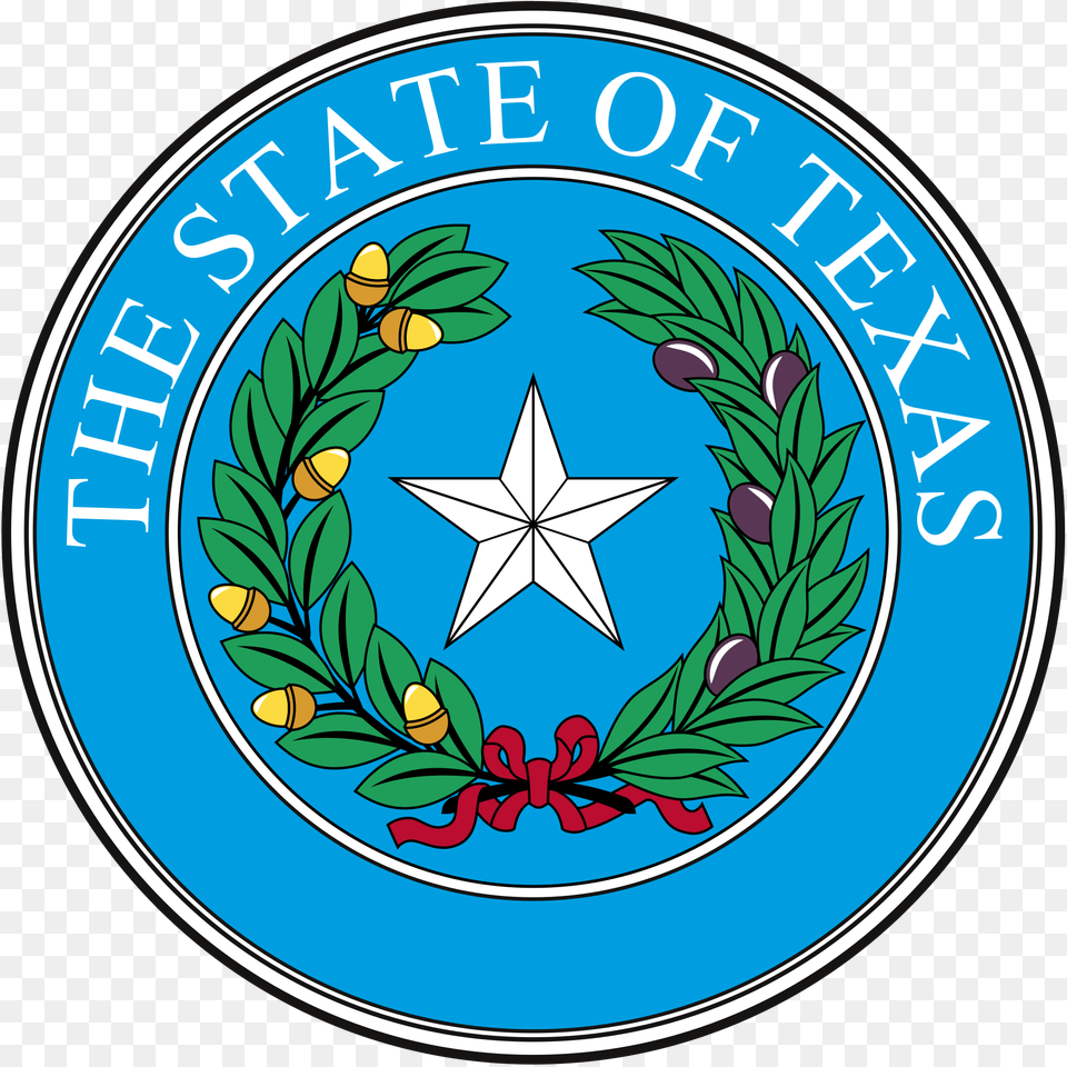 Seal Of Texas, Symbol, Emblem, Logo, Badge Png