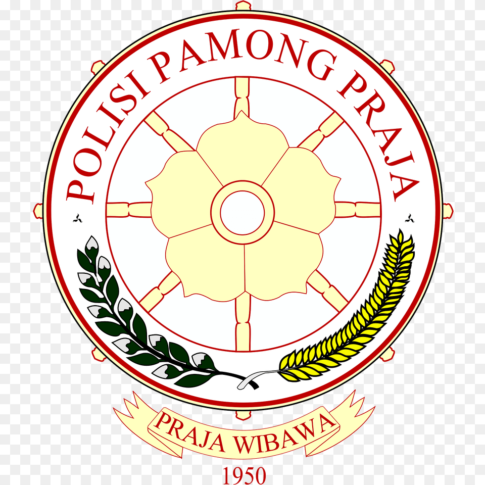 Seal Of The Balikpapan Pol Pp Clipart, Emblem, Logo, Symbol, Architecture Free Transparent Png