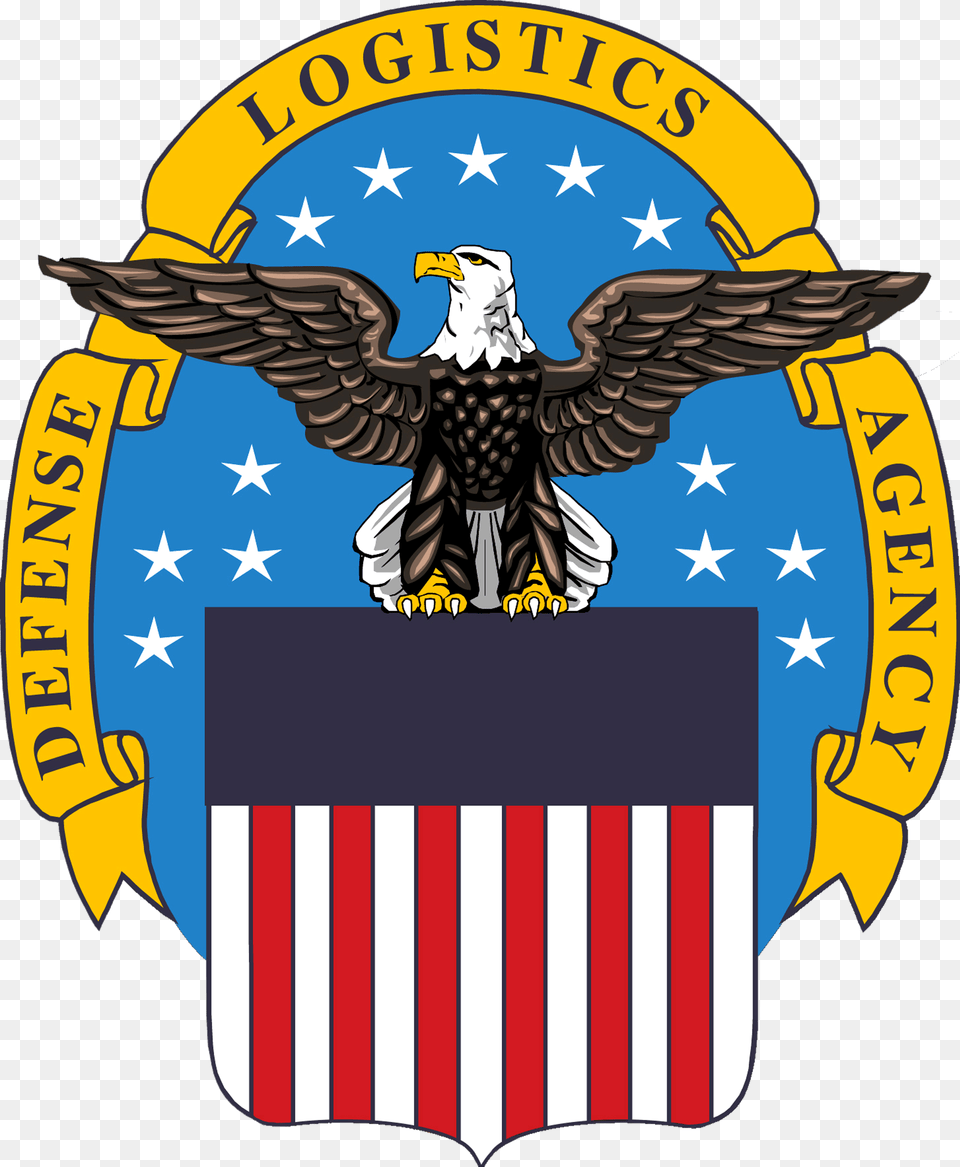 Seal Of The Defense Logistics Agency Defense Logistics Agency Logo, Text, People, Person Free Transparent Png
