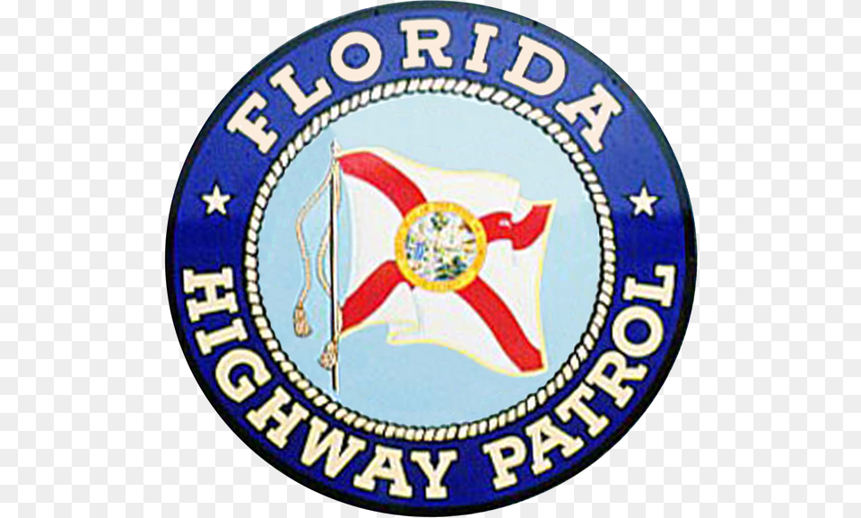 Seal Of The Florida Highway Patrol, Badge, Logo, Symbol, Emblem Free Transparent Png