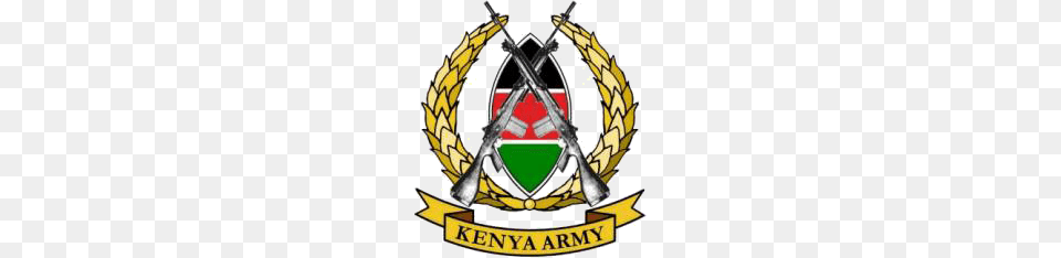Seal Of The Kenya Army, Emblem, Symbol, Firearm, Gun Png