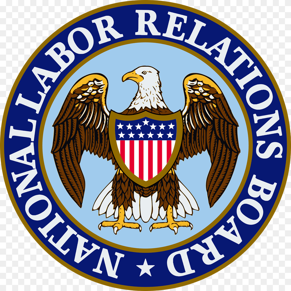 Seal Of The National Labor Relations Board Clipart, Badge, Logo, Symbol, Emblem Png