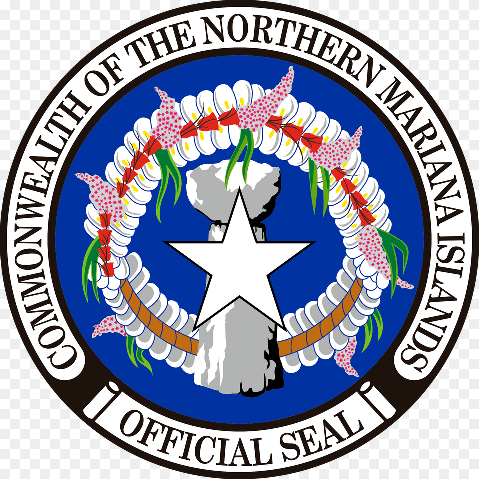 Seal Of The Northern Mariana Islands Clipart, Emblem, Symbol, Logo Free Png