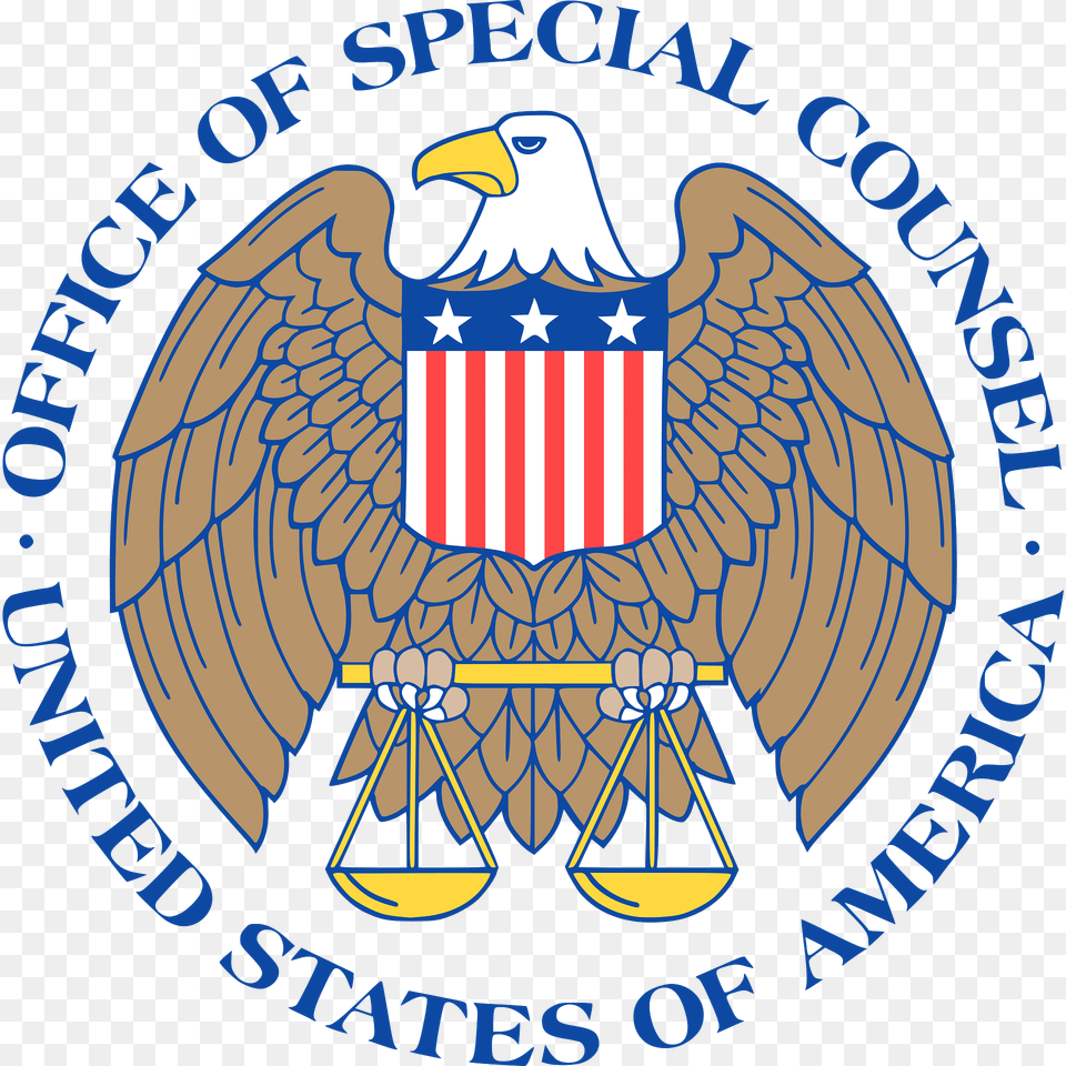 Seal Of The Office Of The Special Counsel Clipart, Logo, Emblem, Symbol, Badge Png Image