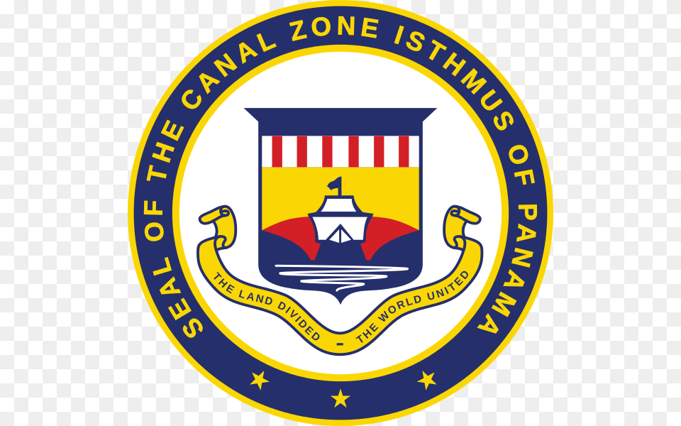 Seal Of The Panama Canal Zone, Badge, Emblem, Logo, Symbol Free Transparent Png