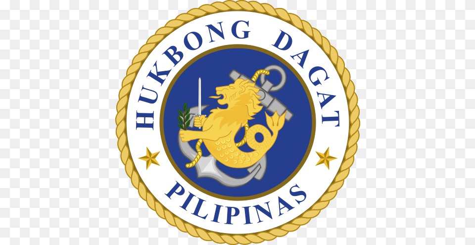 Seal Of The Philippine Navy Philippine Navy, Badge, Logo, Symbol, Emblem Png