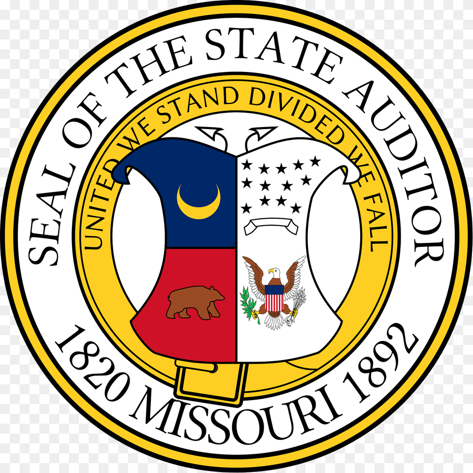 Seal Of The State Auditor Of Missouri Clipart, Emblem, Logo, Symbol, Badge Png