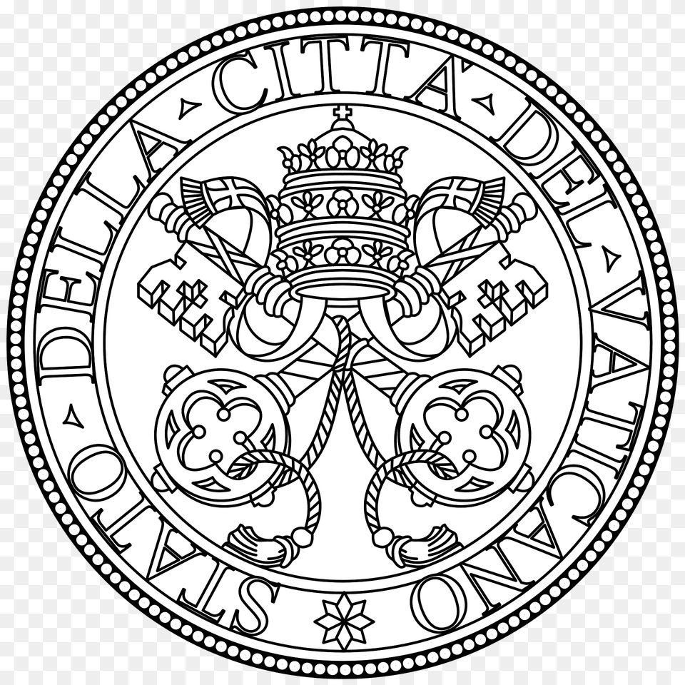 Seal Of The State Of Vatican City Clipart Png Image
