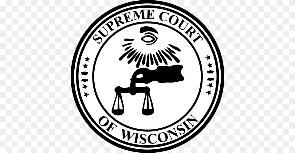 Seal Of The Supreme Court Of Wisconsin, Emblem, Logo, Symbol Free Png
