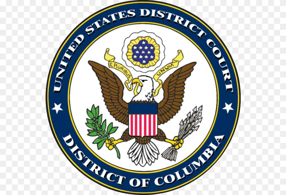 Seal Of The U Us District Court Dc Seal, Badge, Emblem, Logo, Symbol Free Transparent Png