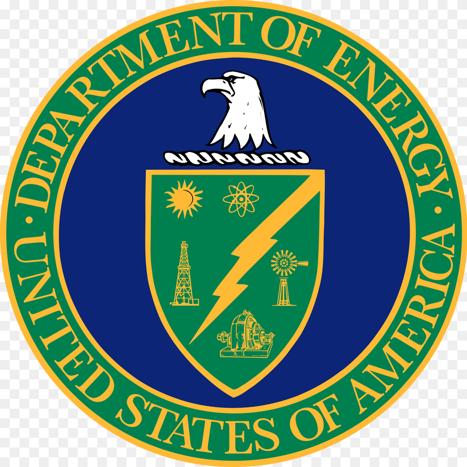 Seal Of The United States Department Of Energy, Badge, Emblem, Logo, Symbol Free Png