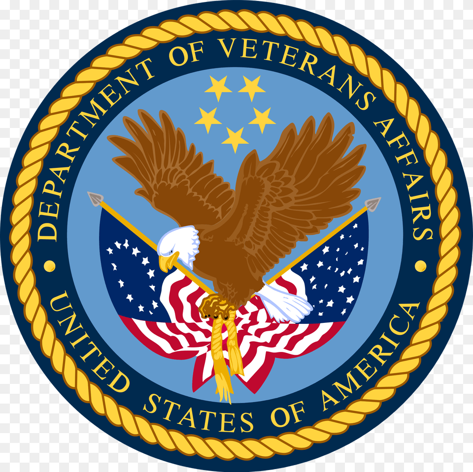 Seal Of The United States Department Of Veterans Affairs Department Of Veterans Affairs, Badge, Emblem, Logo, Symbol Png Image