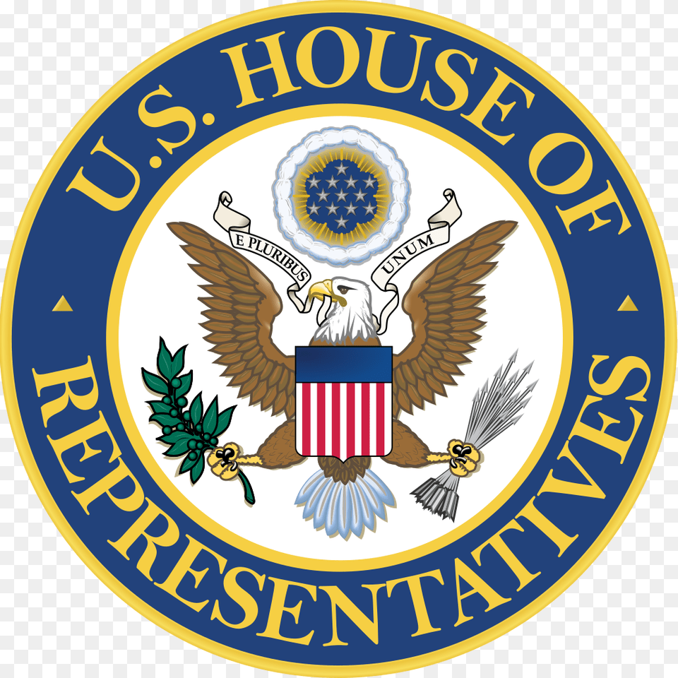 Seal Of The United States House Of Representatives, Badge, Emblem, Logo, Symbol Free Png