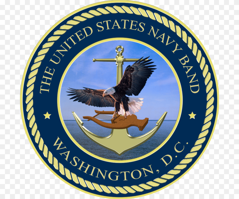 Seal Of The United States Navy Band Naval Criminal Investigative Service Logo, Hardware, Electronics, Symbol, Emblem Free Png