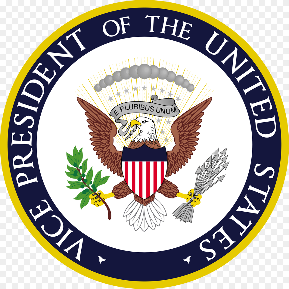 Seal Of The Vice President Of The United States, Badge, Logo, Symbol, Emblem Free Png